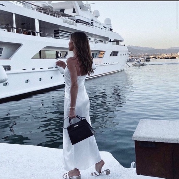 GORGEOUS ZARA NWT Satin Effect Slip Dress - Picture 8 of 15